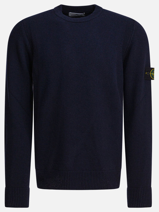 Stone Island Wool crewneck sweater 29358227_M Blue 1