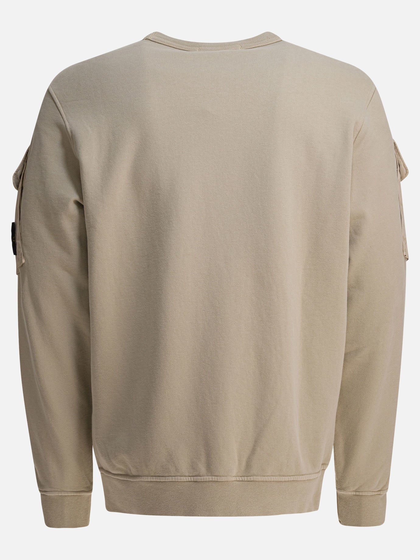 Crewnecks Logo  Beige - Stone Island Men | PDP | VIETTI Online Store | Zoom-Modal_2
