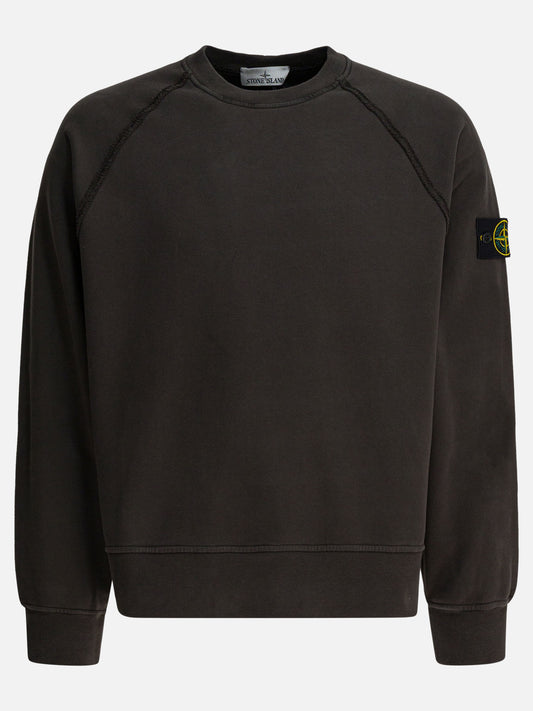 Felpe girocollo Logo  Grigio - Stone Island Uomo | PLP | VIETTI Online Store 
