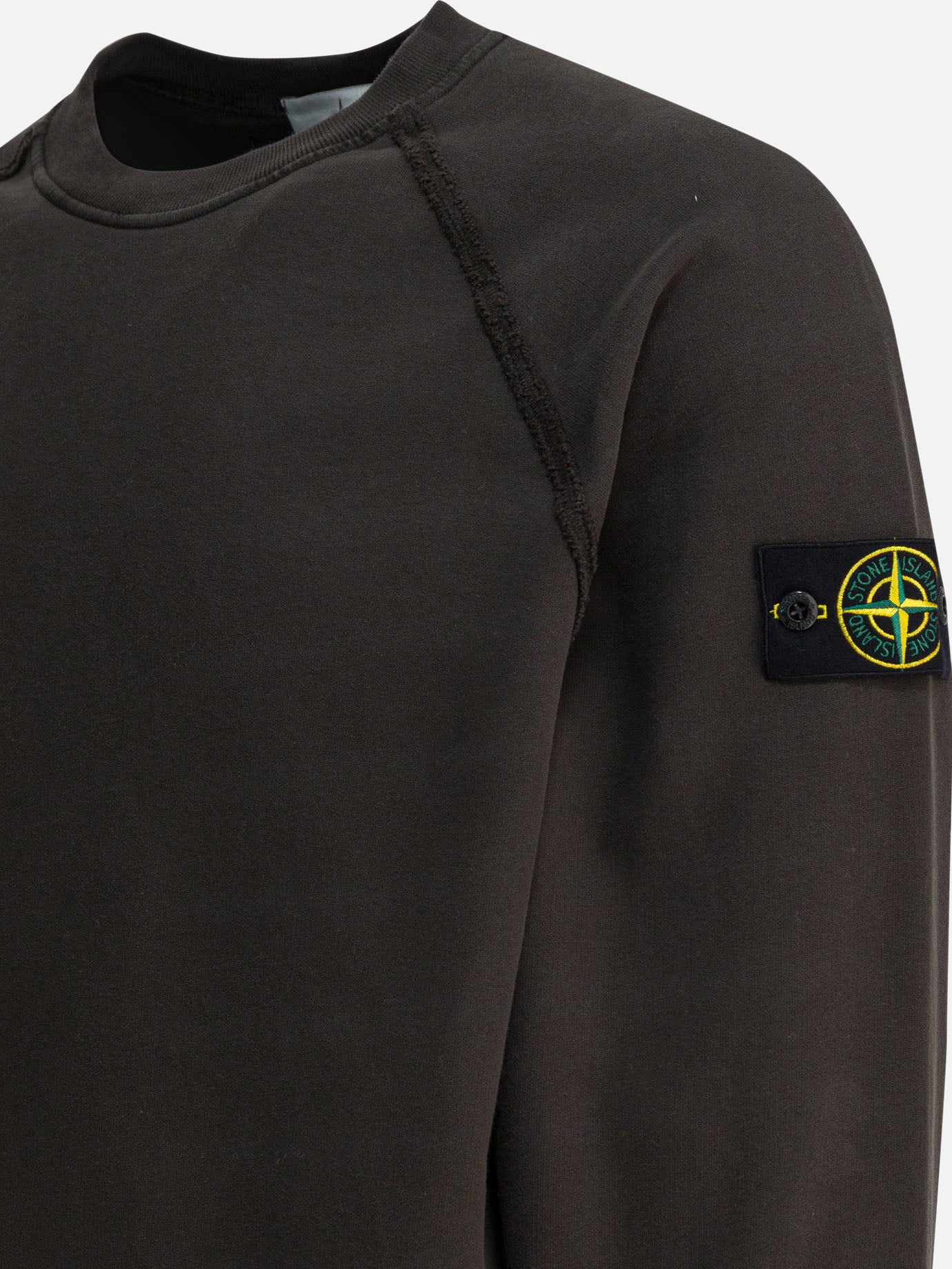 Crewnecks Logo  Grey - Stone Island Men | PDP | VIETTI Online Store | Zoom-Modal_4
