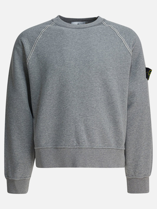 Felpe girocollo Logo  Grigio - Stone Island Uomo | PLP | VIETTI Online Store 
