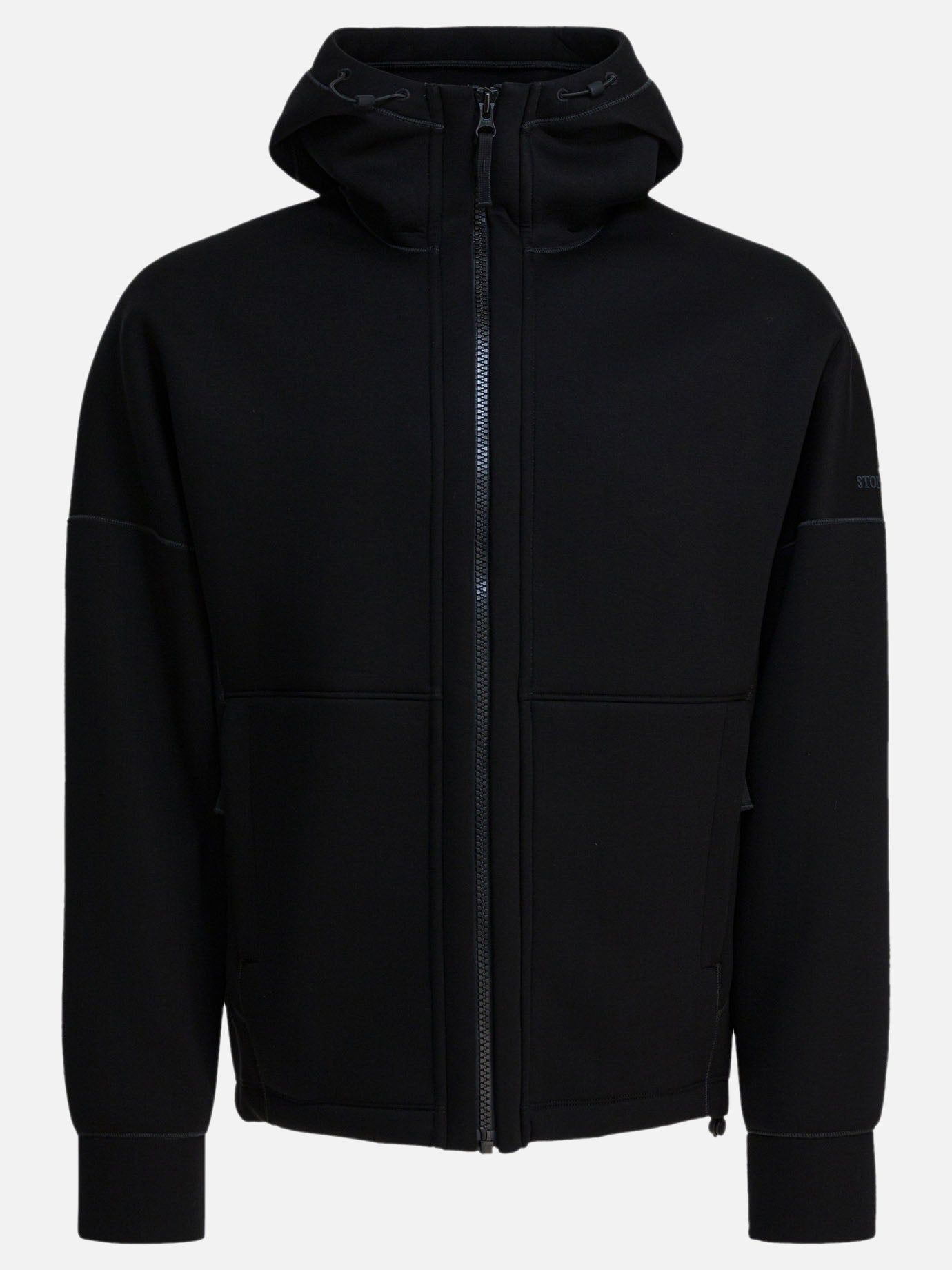 Giacche leggere & Trapuntate Solid colour  Nero - Stone Island Uomo | PDP | VIETTI Online Store | thumbnail