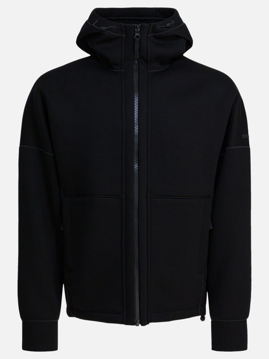 Giacche leggere & Trapuntate Solid colour  Nero - Stone Island Uomo | PLP | VIETTI Online Store 
