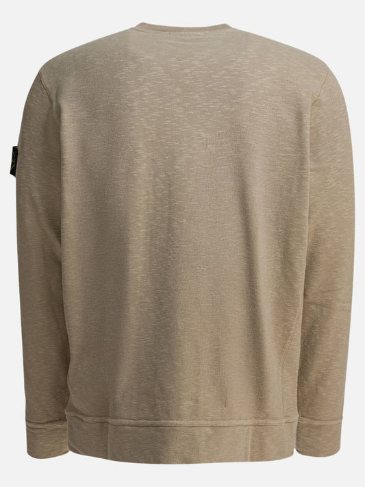 Felpe girocollo Logo  Beige - Stone Island Uomo | PDP | VIETTI Online Store | 2
