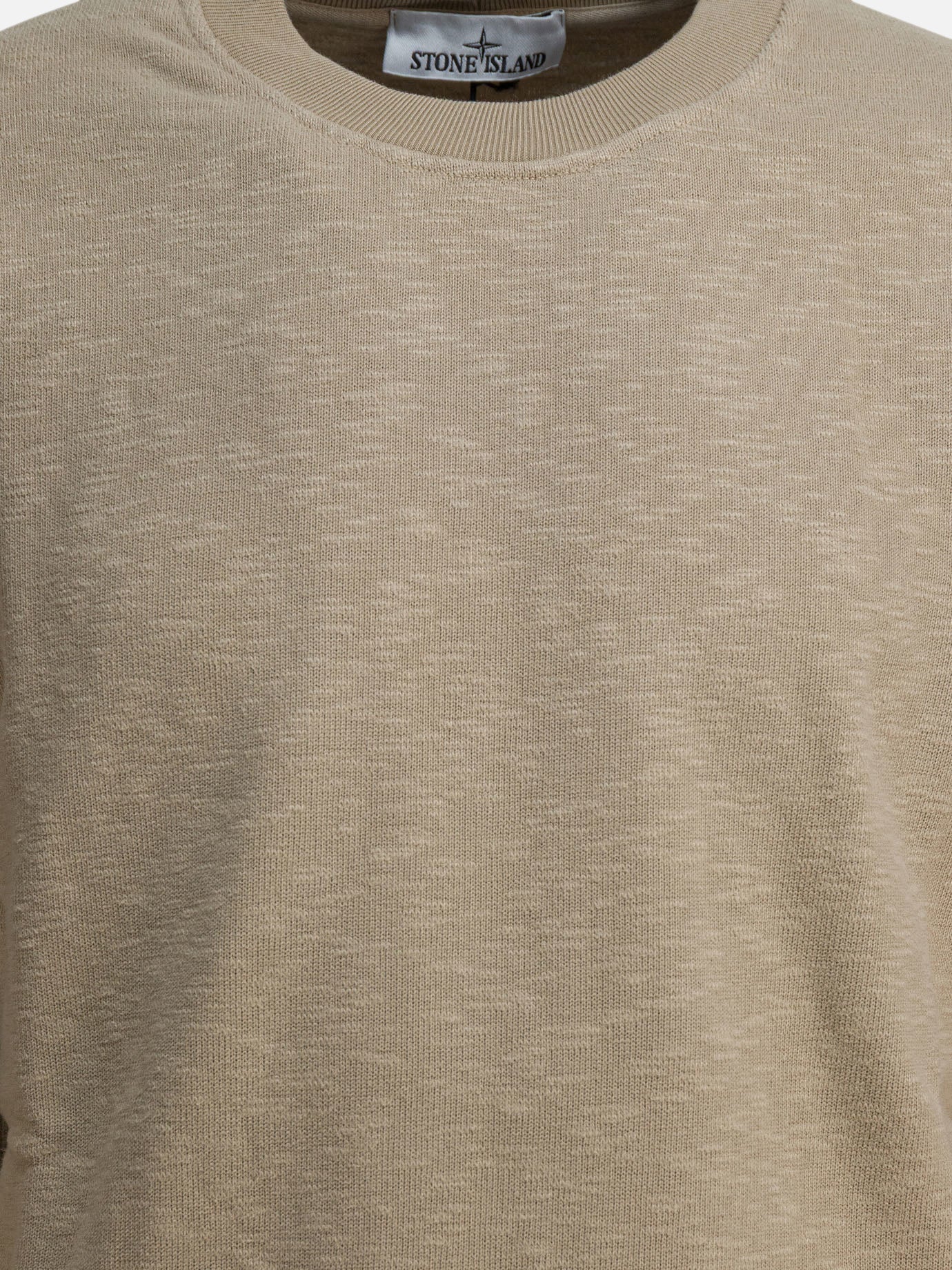 Felpe girocollo Logo  Beige - Stone Island Uomo | PDP | VIETTI Online Store | Zoom-Modal_3
