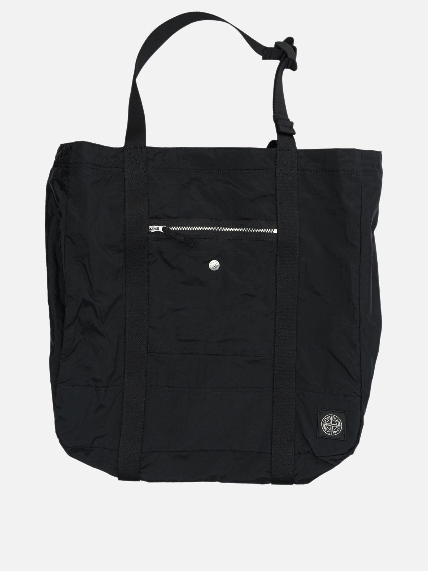 Borse grandi 100% polyamide - 100% polyurethane  Nero - Stone Island Uomo | PDP | VIETTI Online Store | thumbnail