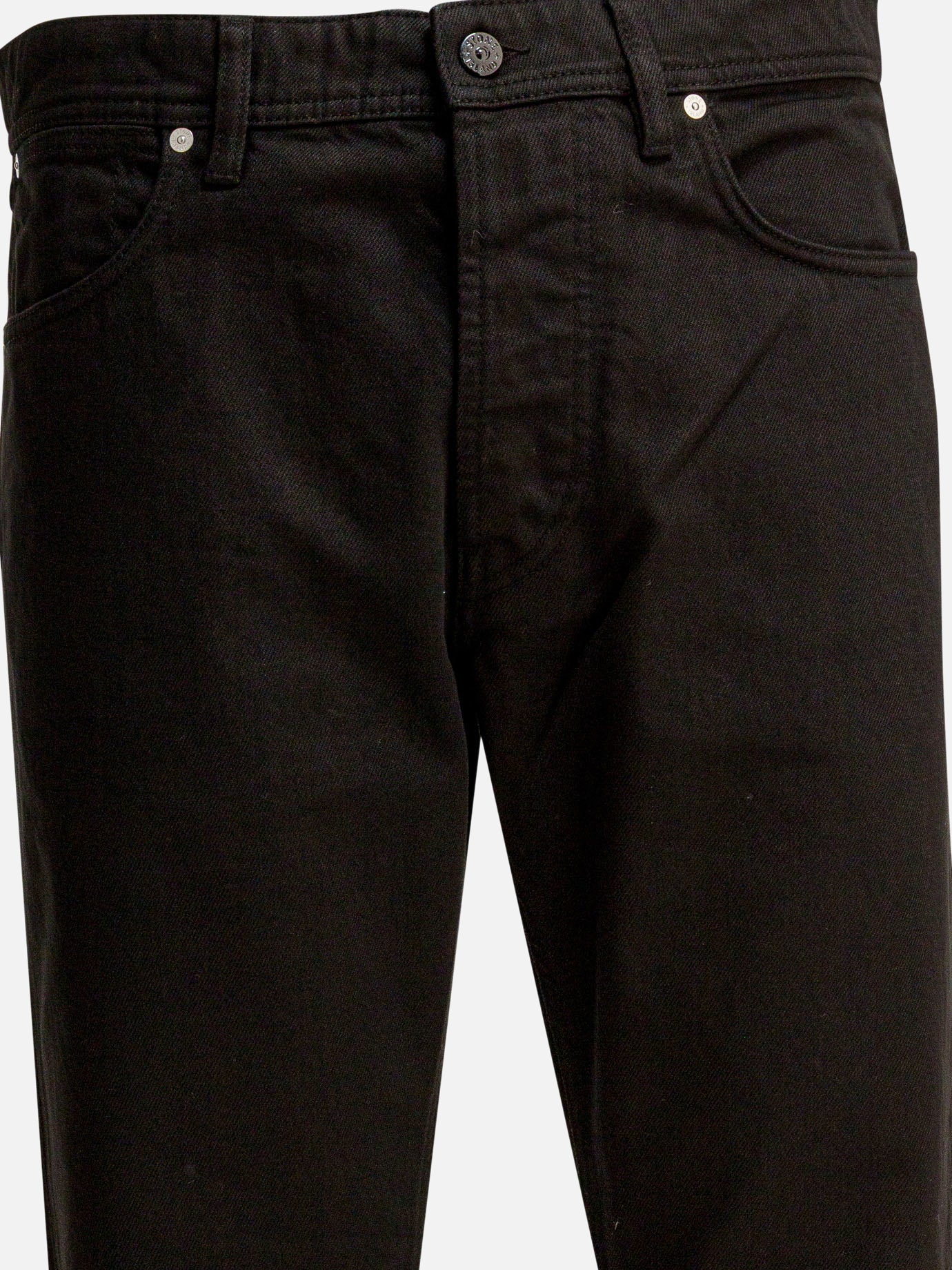 Leisure trousers Solid colour  Black - Stone Island Men | PDP | VIETTI Online Store | thumbnail_3