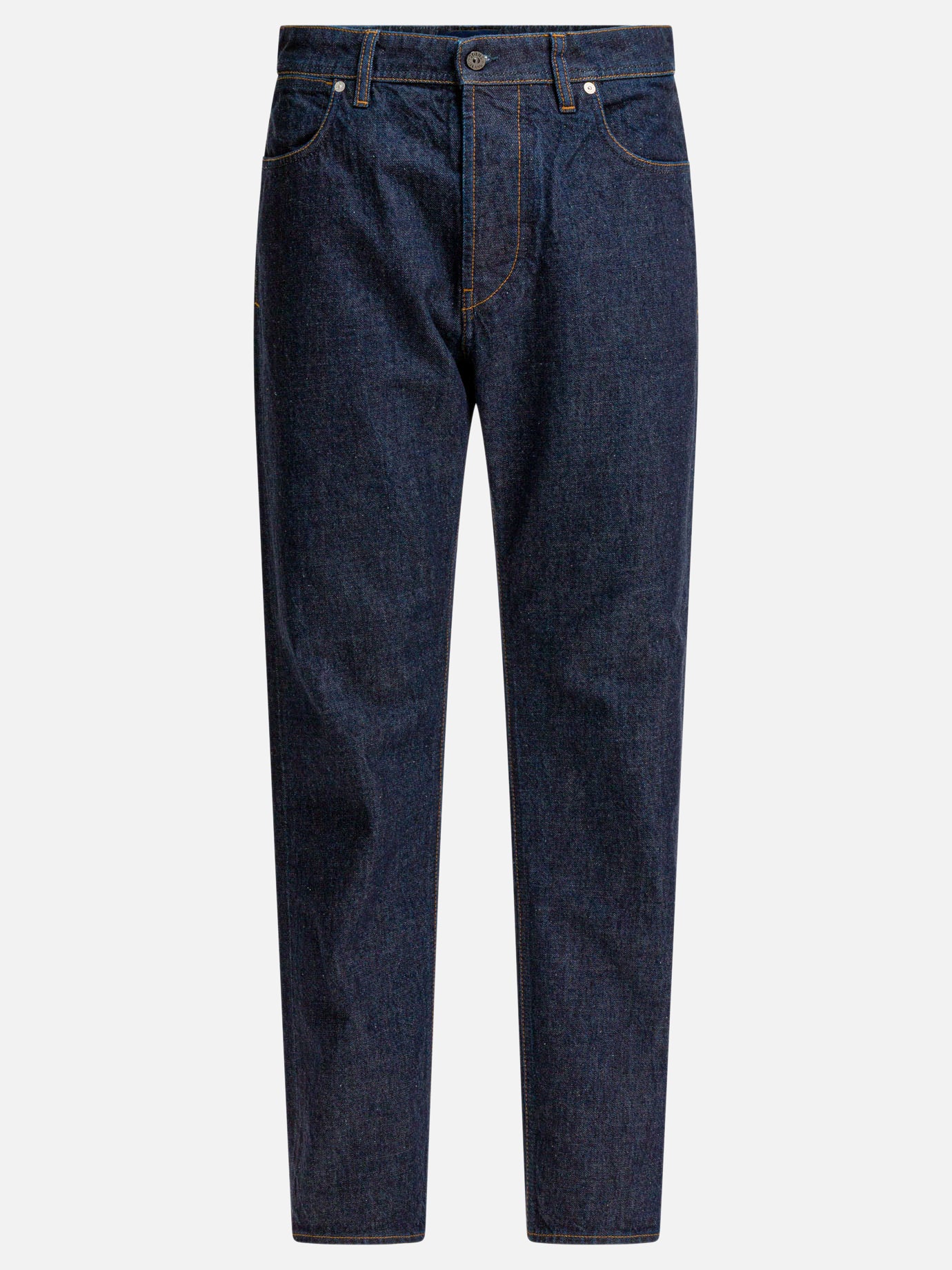Jeans a gamba dritta Solid colour  Blu - Stone Island Uomo | PDP | VIETTI Online Store | Zoom-Modal
