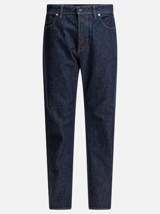 Jeans a gamba dritta Solid colour  Blu - Stone Island Uomo | PDP | VIETTI Online Store 
