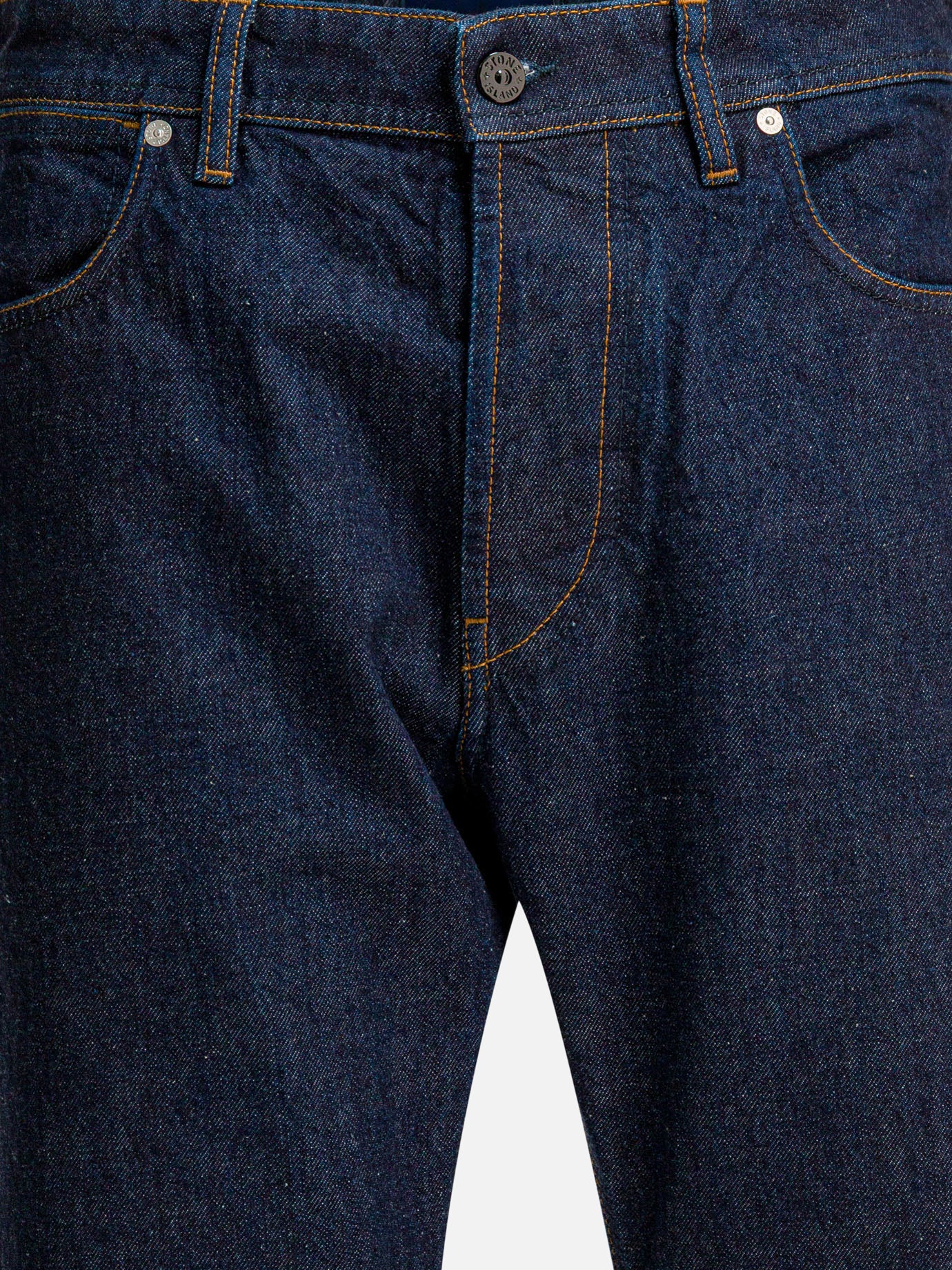 Jeans a gamba dritta Solid colour  Blu - Stone Island Uomo | PDP | VIETTI Online Store | Zoom-Modal_3
