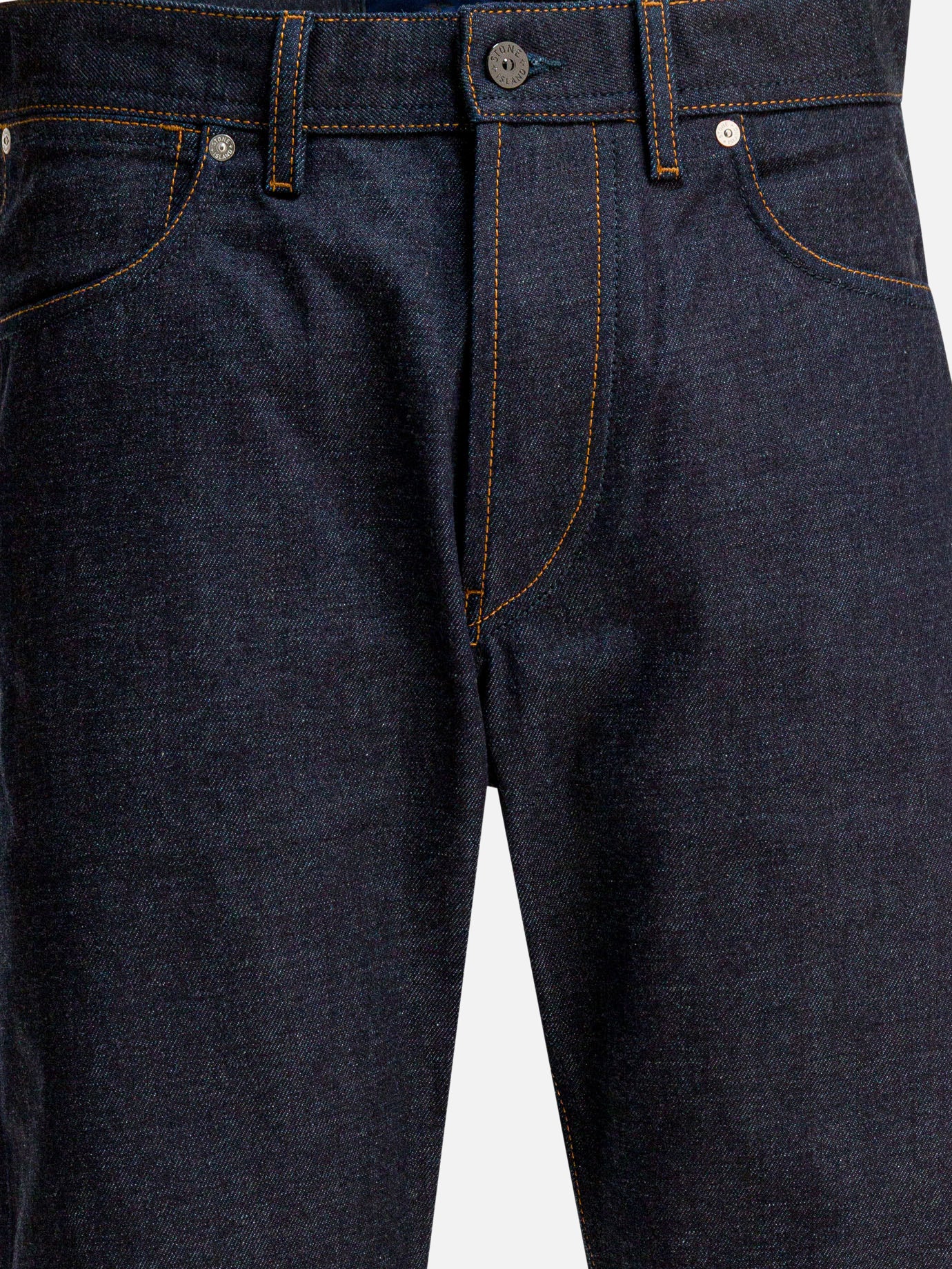 Jeans a gamba dritta Solid colour  Blu - Stone Island Uomo | PDP | VIETTI Online Store | Zoom-Modal_3
