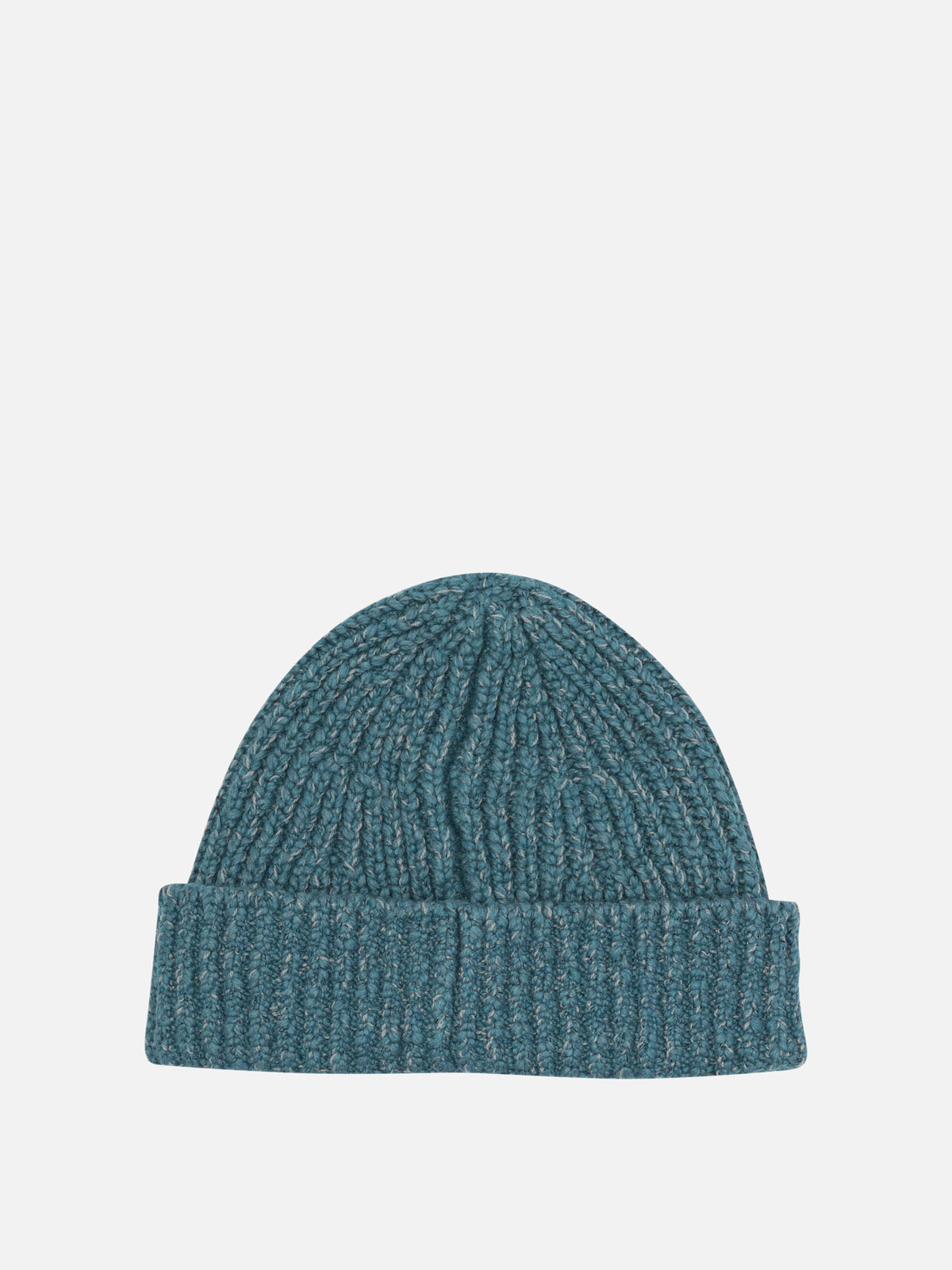 Stone Island Mouliné wool beanie Blue