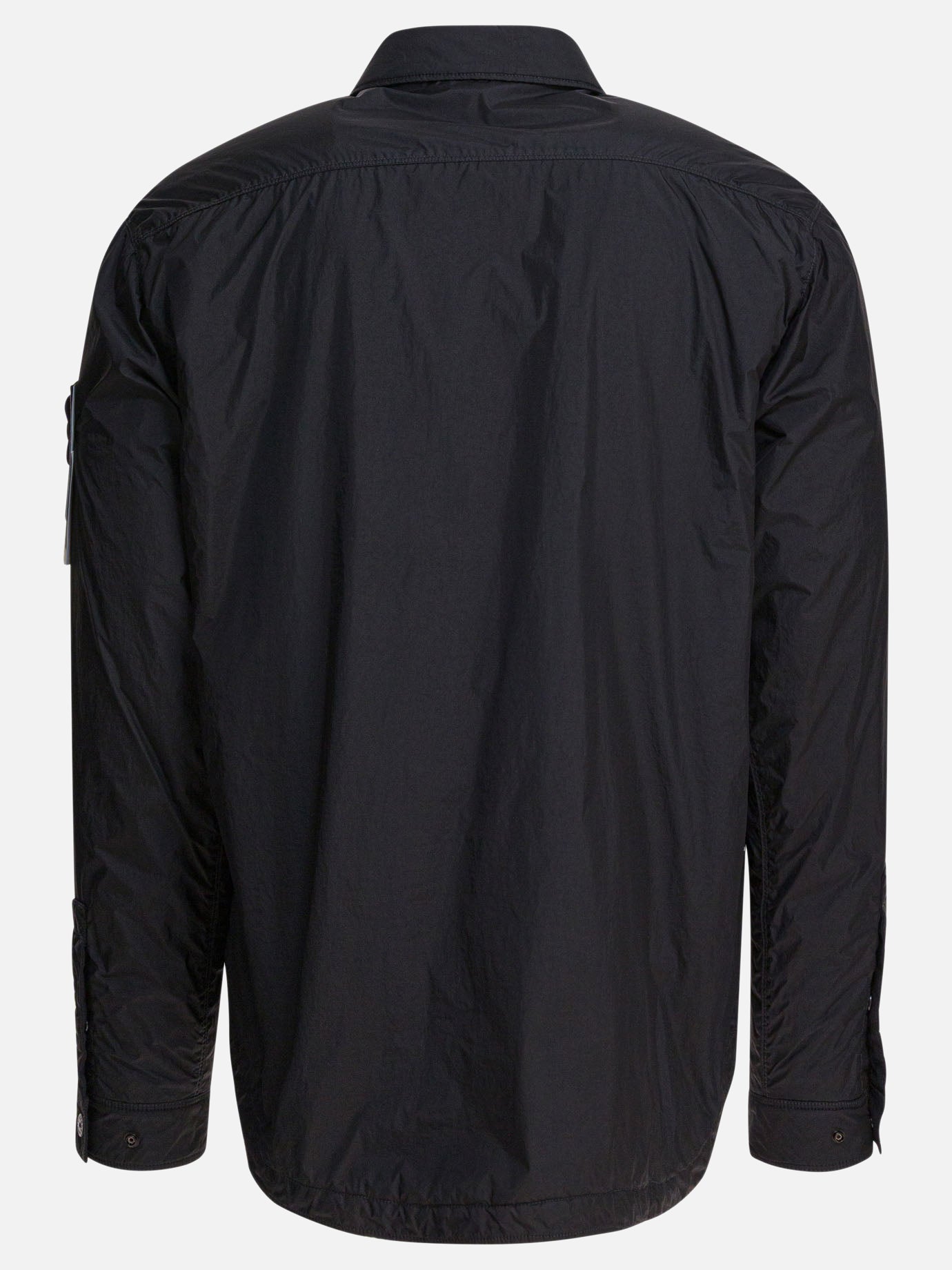 Giacche overshirt Solid colour  Nero - Stone Island Uomo | PDP | VIETTI Online Store | thumbnail_2