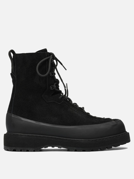 Scarpe da trekking 100% calf leather - 100% rubber  Nero - Stone Island Uomo | PDP | VIETTI Online Store 
