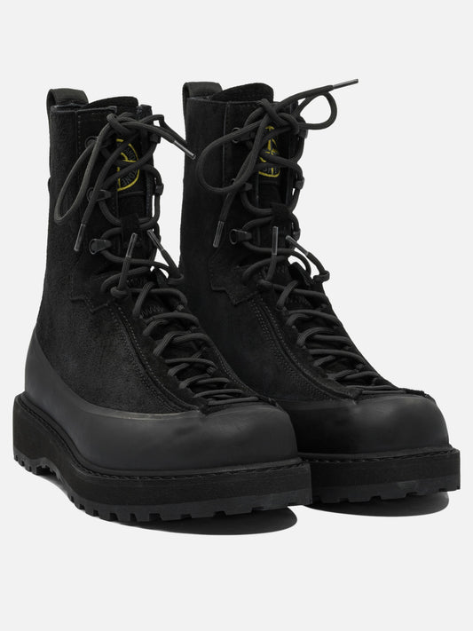 Scarpe da trekking 100% calf leather - 100% rubber  Nero - Stone Island Uomo | PDP | VIETTI Online Store | 2
