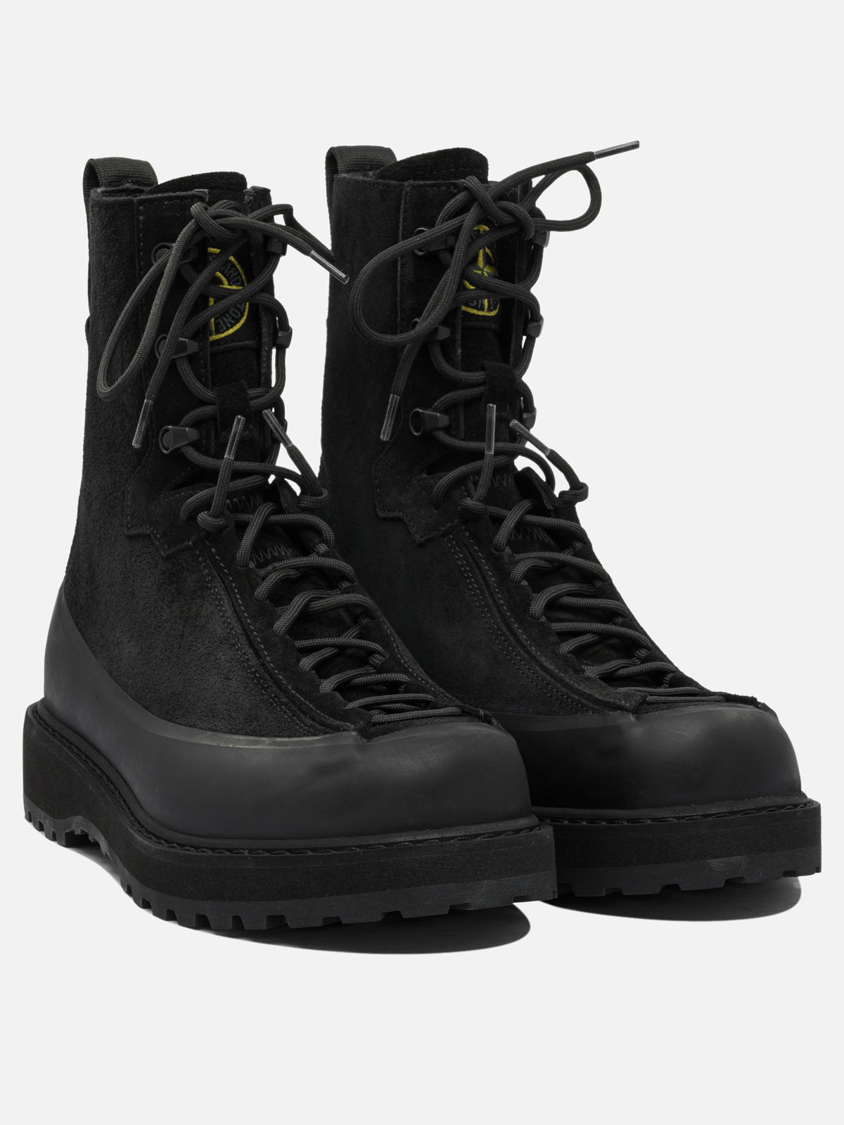 Stone Island Suede ankle boot Black - VIETTI