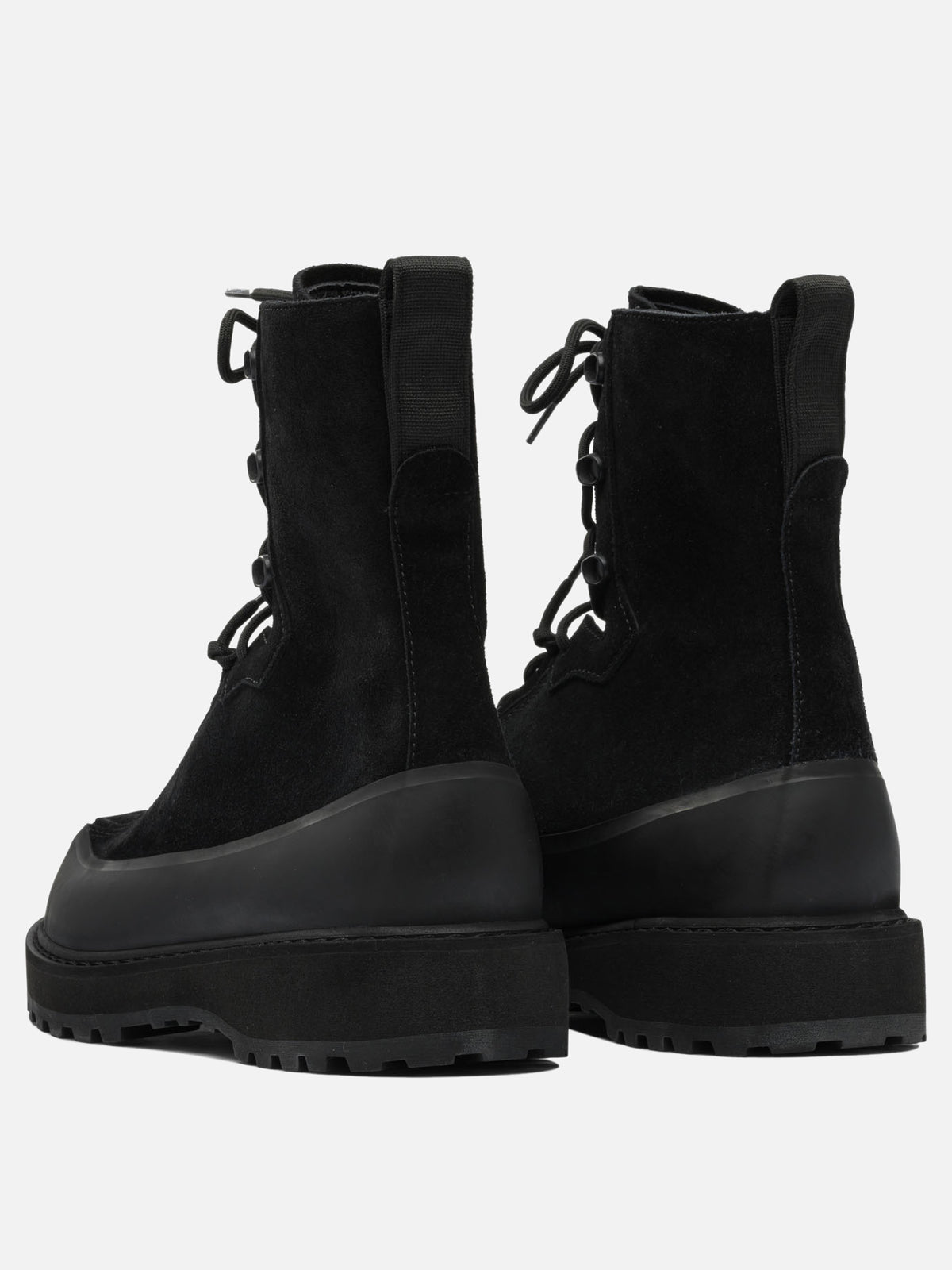 Stone Island Suede ankle boot Black - VIETTI