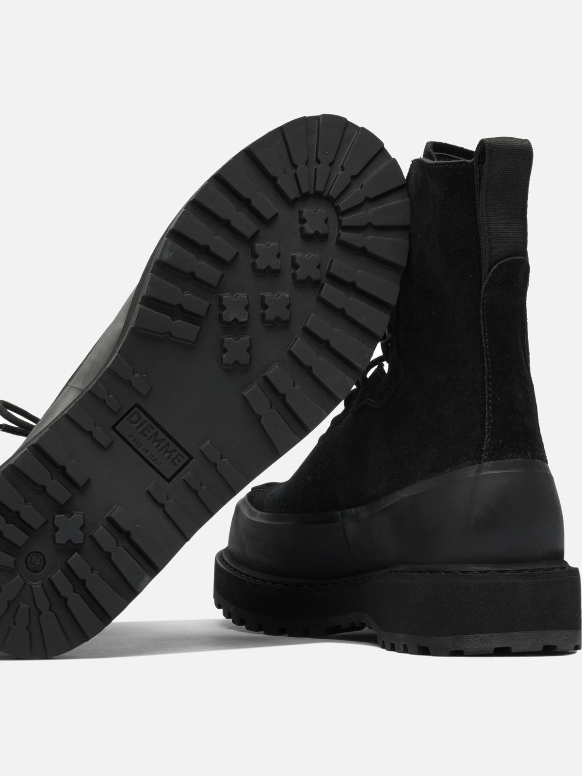 Stone Island Suede ankle boot Black - VIETTI