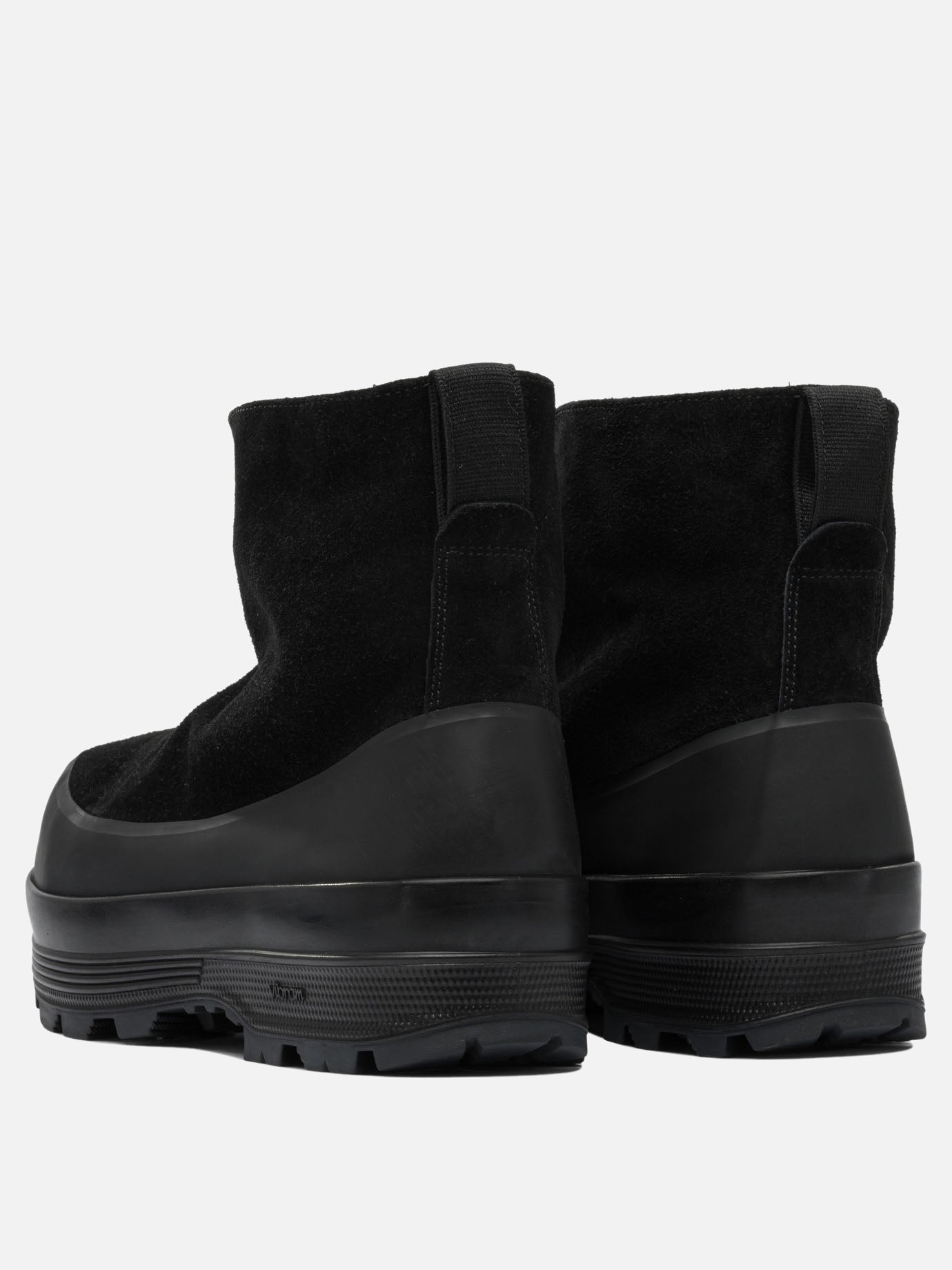 Stivaletti da pioggia 100% calf leather - 100% rubber  Nero - Stone Island Uomo | PDP | VIETTI Online Store | thumbnail_2