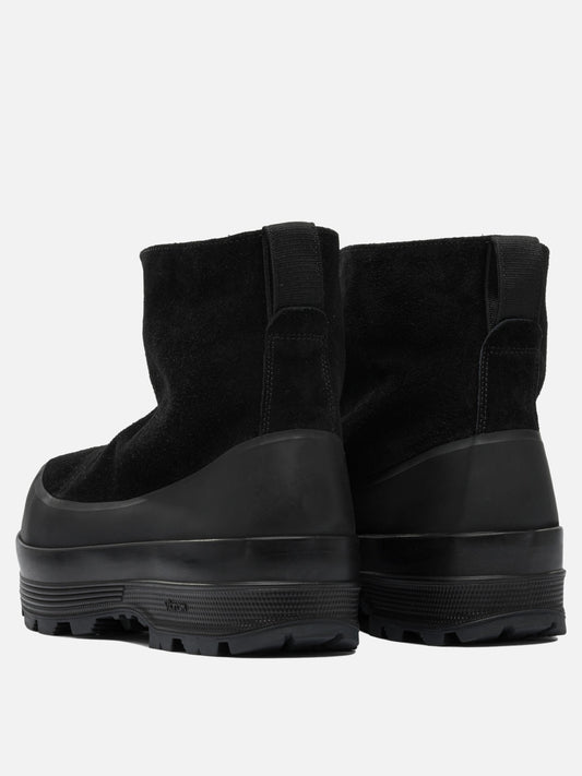 Stivaletti da pioggia 100% calf leather - 100% rubber  Nero - Stone Island Uomo | PDP | VIETTI Online Store | 2
