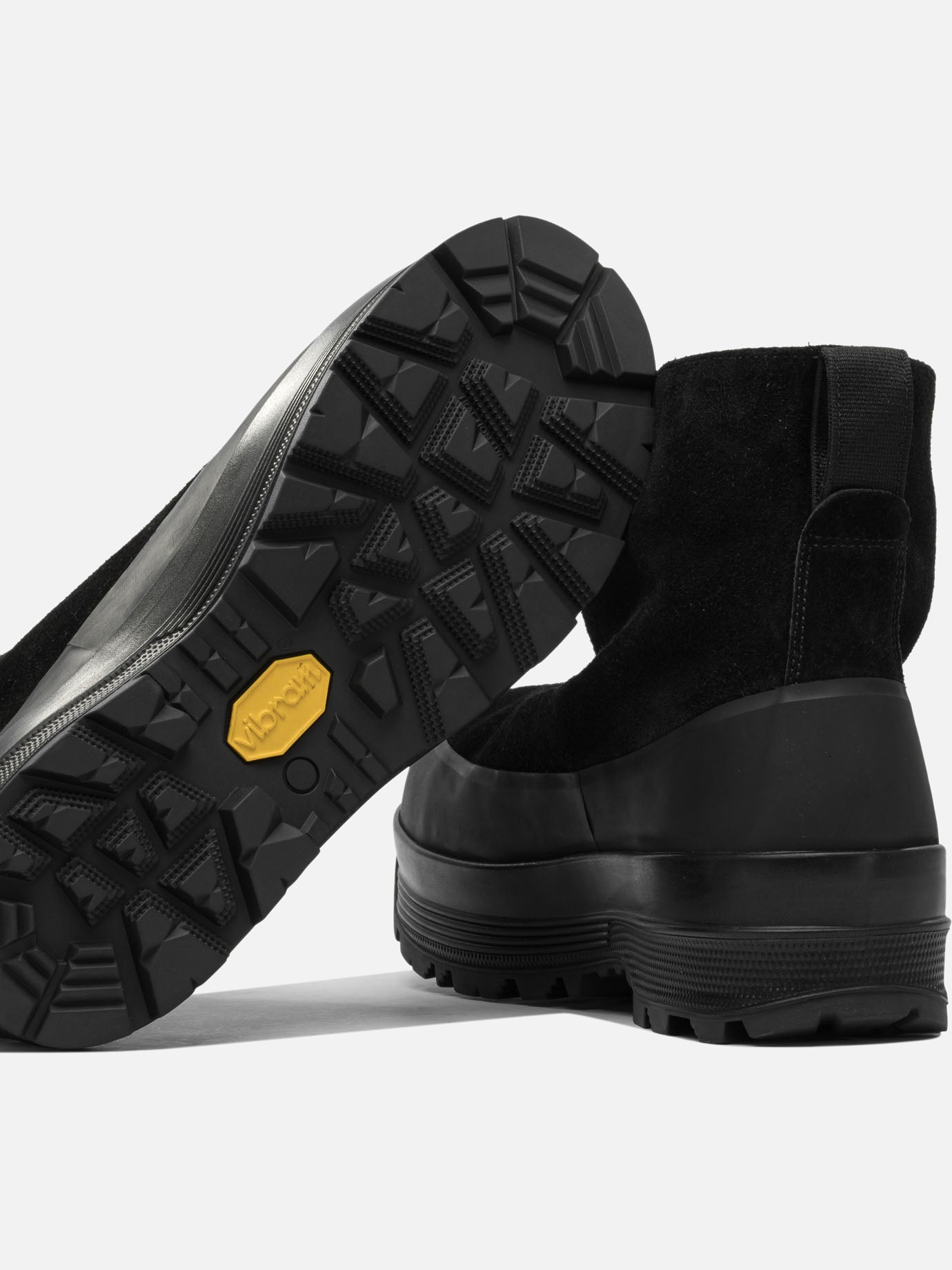Stivaletti da pioggia 100% calf leather - 100% rubber  Nero - Stone Island Uomo | PDP | VIETTI Online Store | Zoom-Modal

