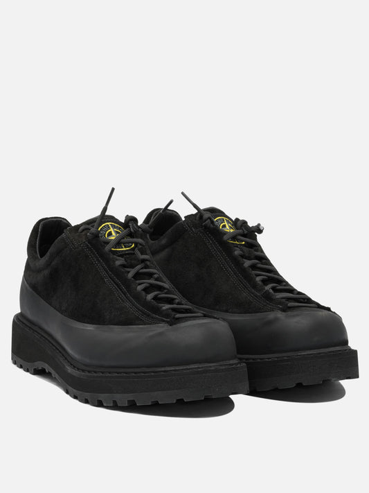 Scarpe da trekking 100% calf leather - 100% rubber  Nero - Stone Island Uomo | PDP | VIETTI Online Store | 2
