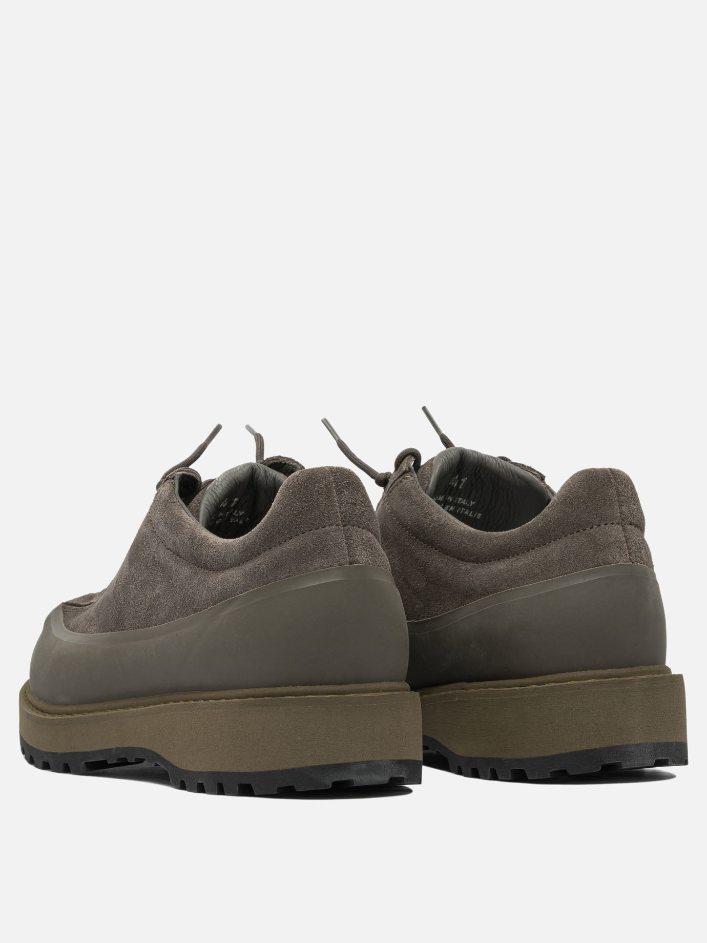 Hiking shoes 100% calf leather - 100% rubber  Green - Stone Island Men | PDP | VIETTI Online Store | thumbnail_4