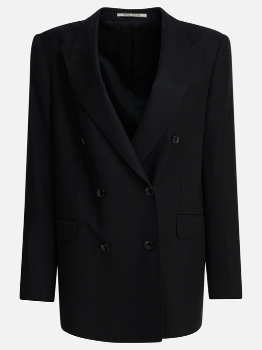 Blazer Solid colour  Nero - Tagliatore Donna | PLP | VIETTI Online Store 
