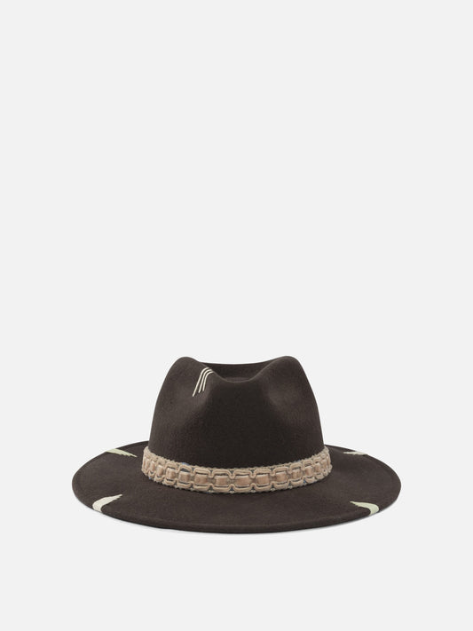 Cappelli classici 100% wool  Marrone - The Hat Gang Donna | VIETTI Online Store 
