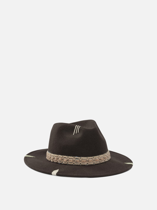 Cappelli classici 100% wool  Marrone - The Hat Gang Donna | VIETTI Online Store | 2
