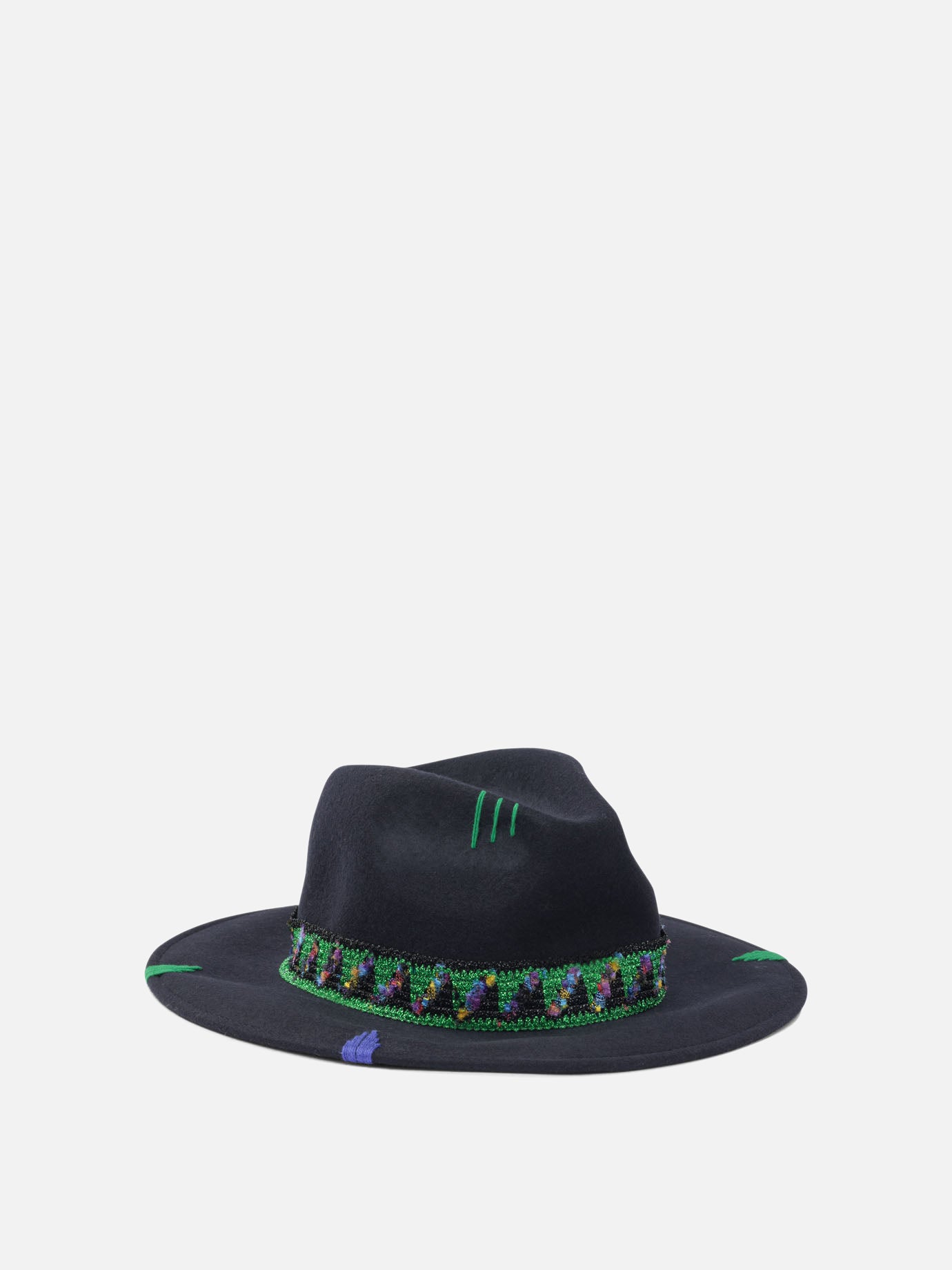 Cappelli classici 100% wool  Blu - The Hat Gang Donna | PDP | VIETTI Online Store | thumbnail_2
