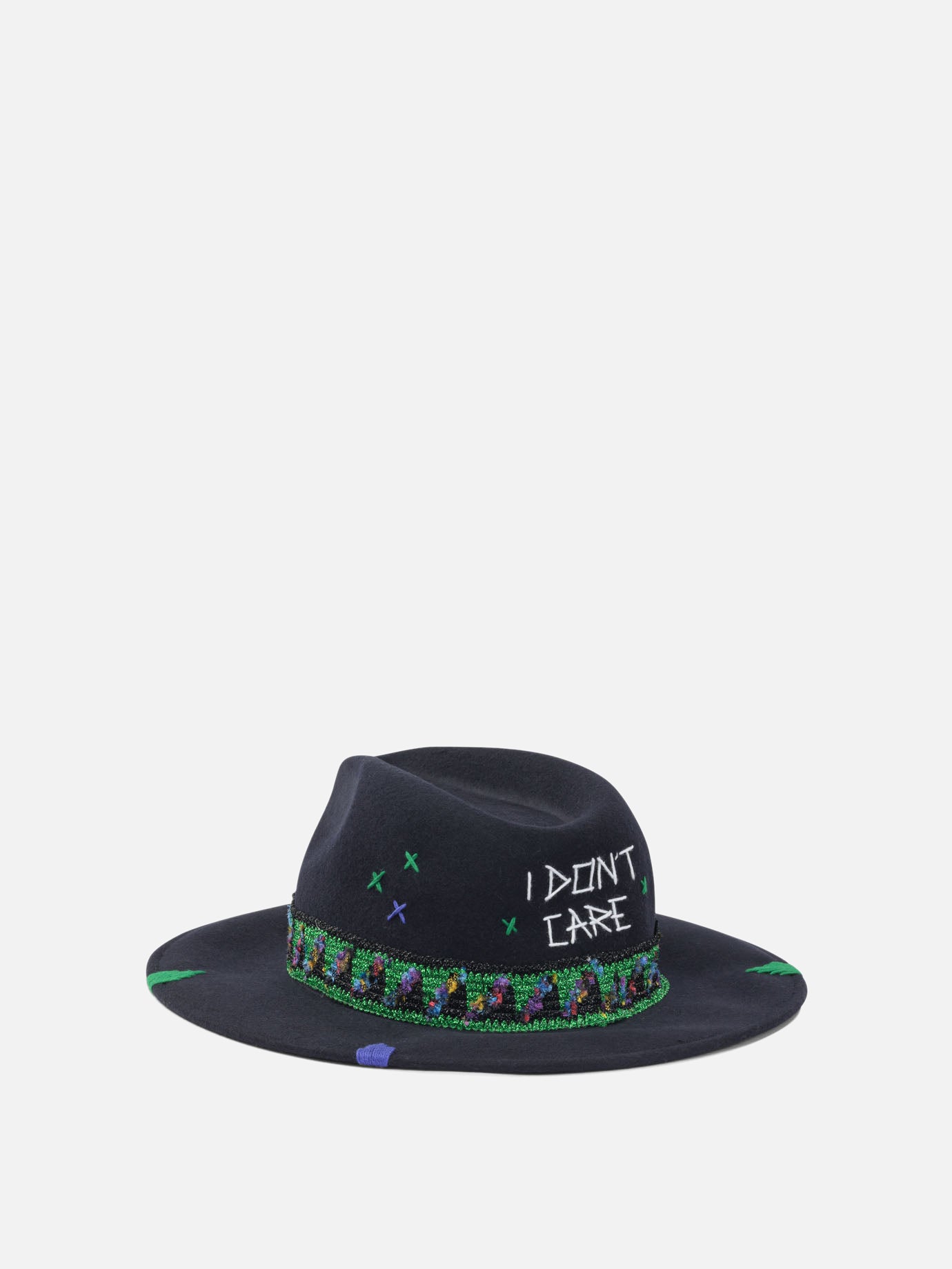Cappelli classici 100% wool  Blu - The Hat Gang Donna | PDP | VIETTI Online Store | Zoom-Modal_3

