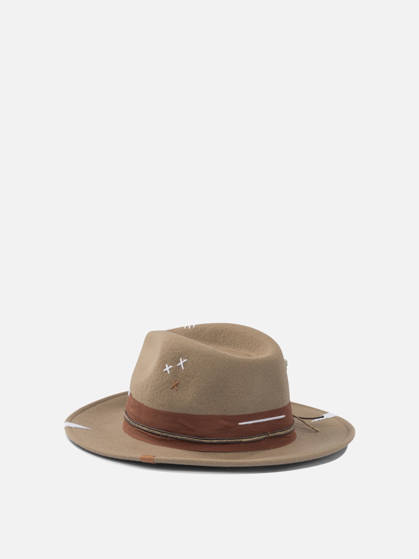 Cappelli classici 100% wool  Beige - The Hat Gang Donna | PDP | VIETTI Online Store | thumbnail_3