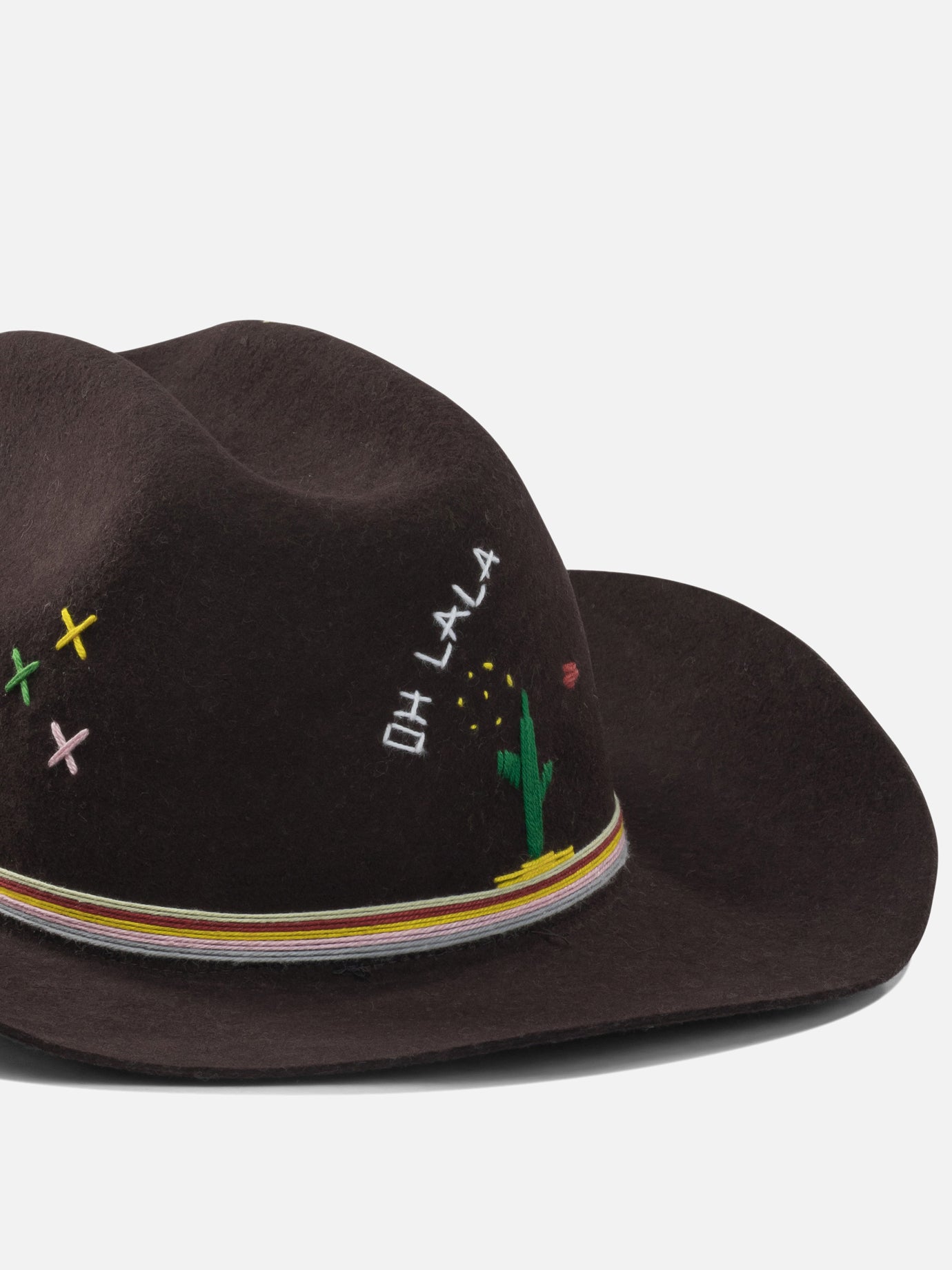 Cappelli classici 100% wool  Marrone - The Hat Gang Donna | PDP | VIETTI Online Store | thumbnail_4