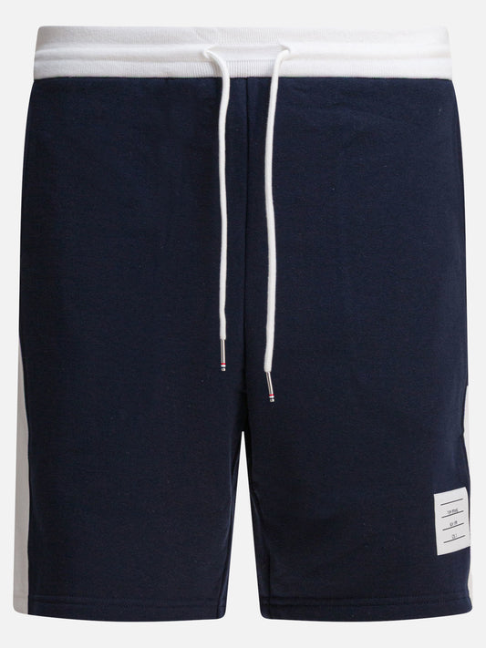 Sweat shorts Logo  Blue - Thom Browne Men | PLP | VIETTI Online Store 
