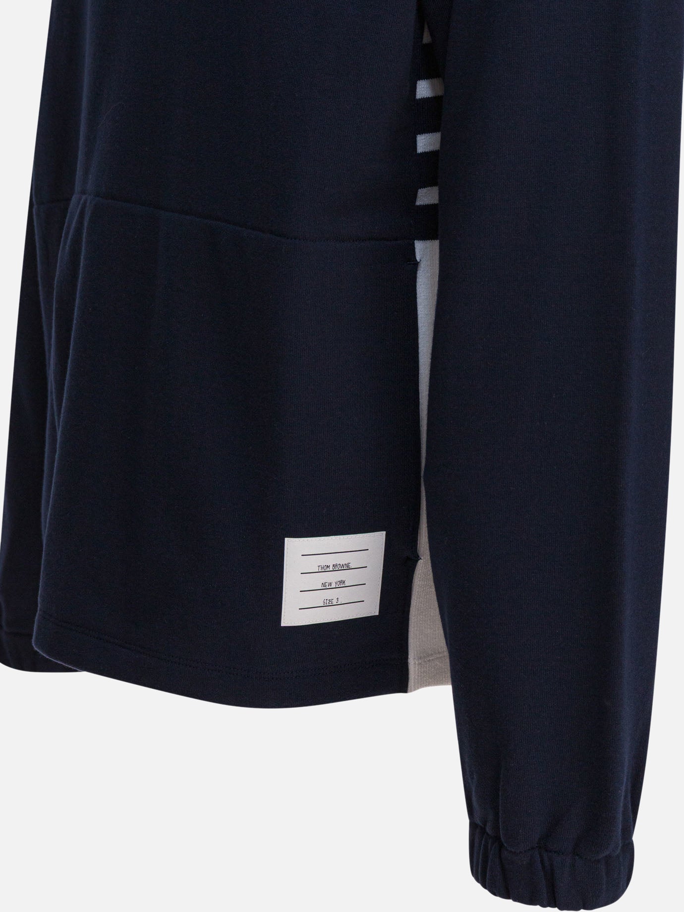 Half zip sweatshirts Logo  Blue - Thom Browne Men | PDP | VIETTI Online Store | Zoom-Modal_4
