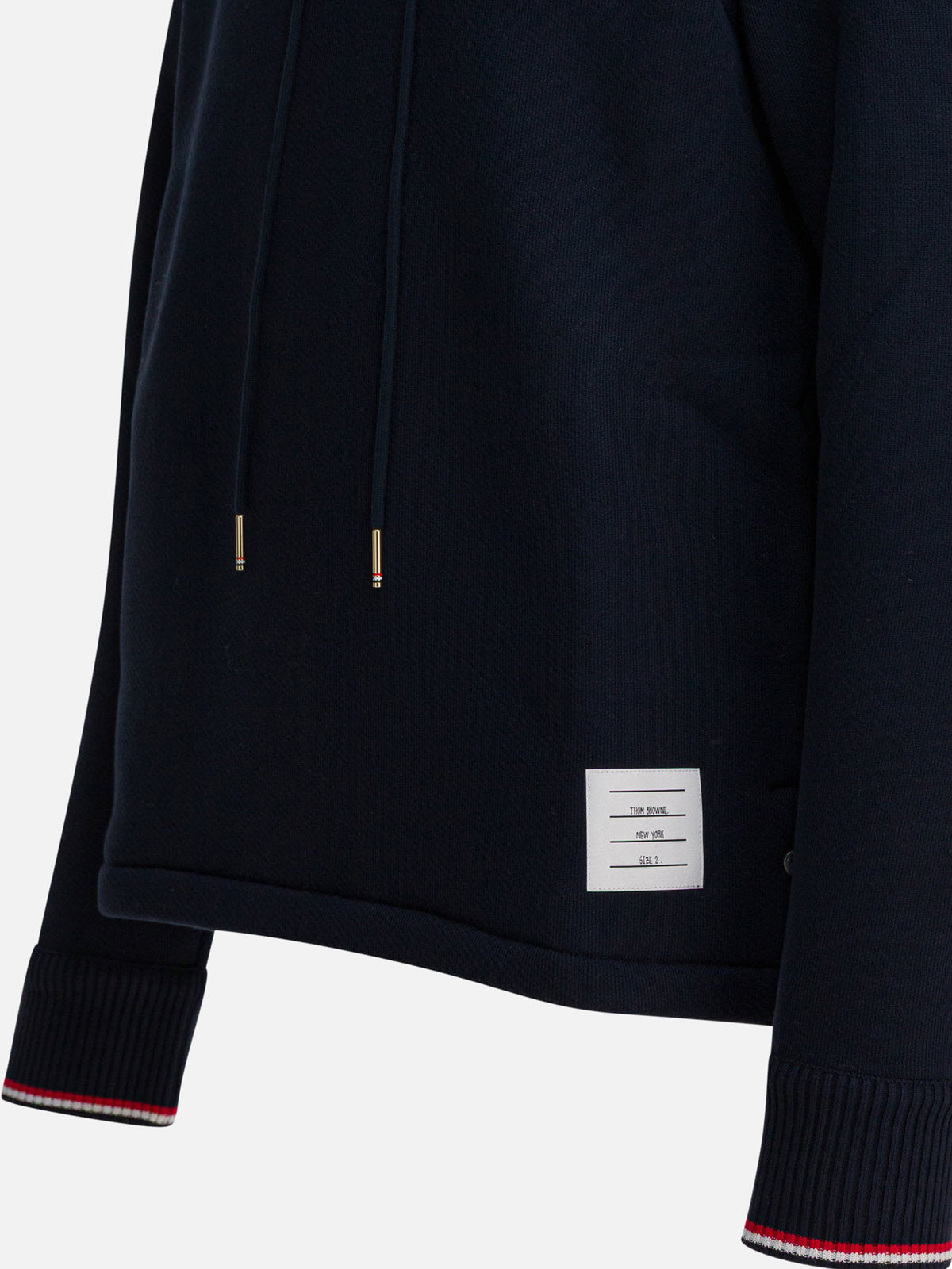 Thom Browne Sweatshirt "RWB Tape" Blue