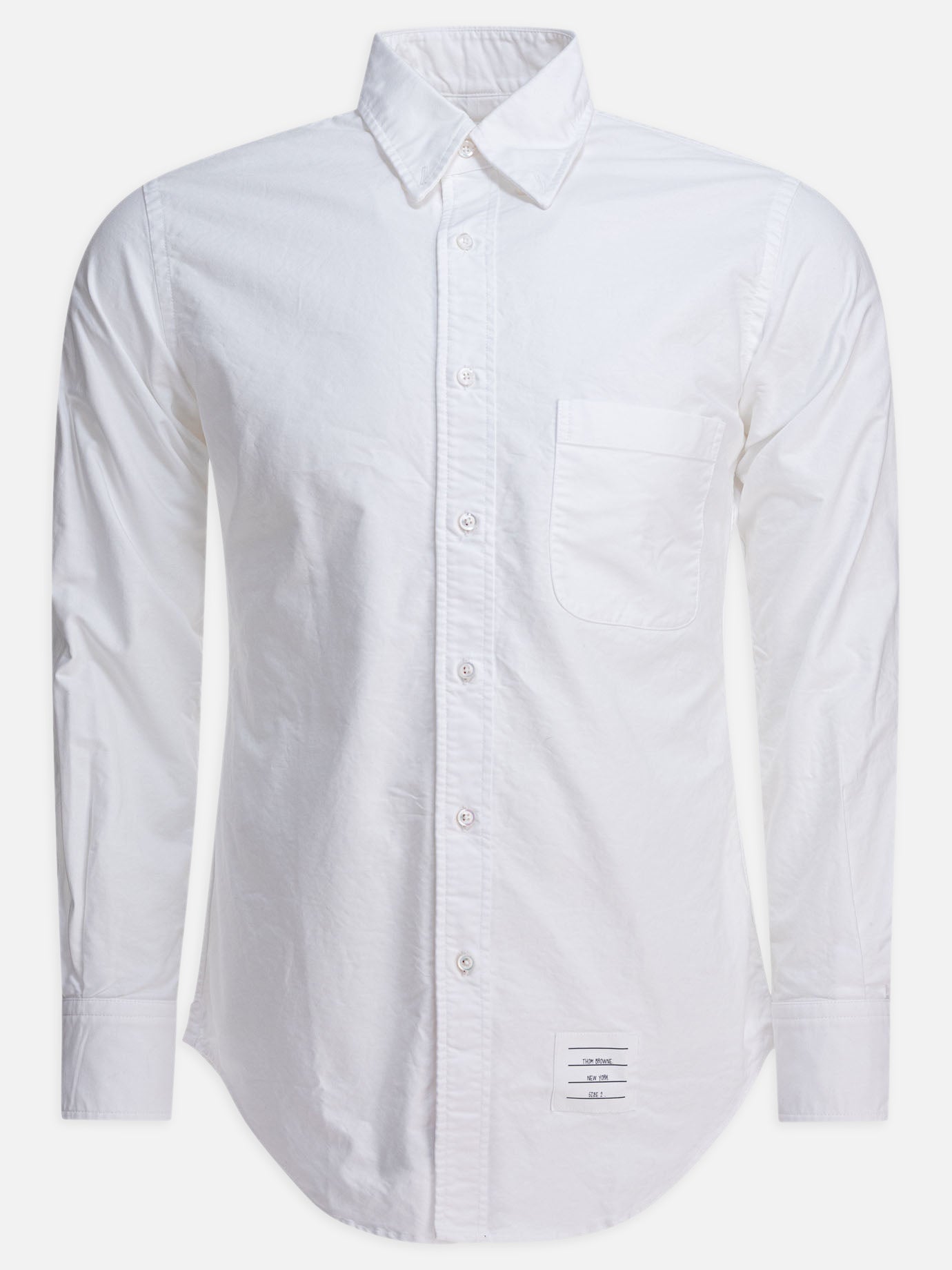 Formal shirts Solid colour  White - Thom Browne Men | PDP | VIETTI Online Store | Zoom-Modal
