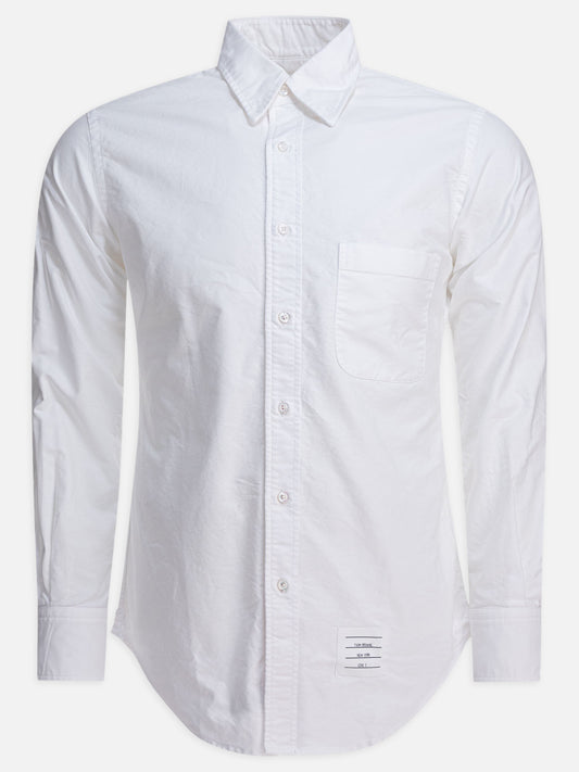 Formal shirts Solid colour  White - Thom Browne Men | PLP | VIETTI Online Store 
