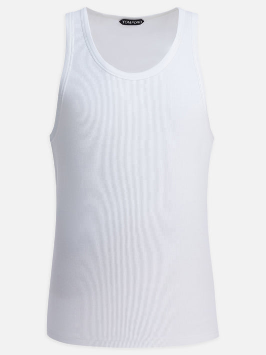 T-shirt intime Solid colour  Bianco - Tom Ford Uomo | PLP | VIETTI Online Store 
