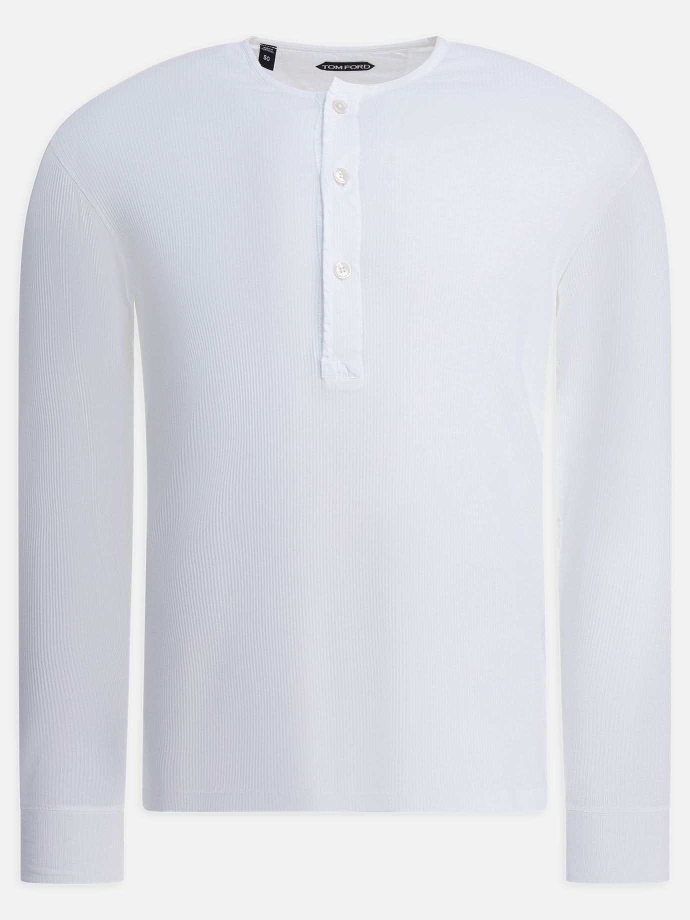 T-shirt girocollo Solid colour  Bianco - Tom Ford Uomo | PDP | VIETTI Online Store | thumbnail
