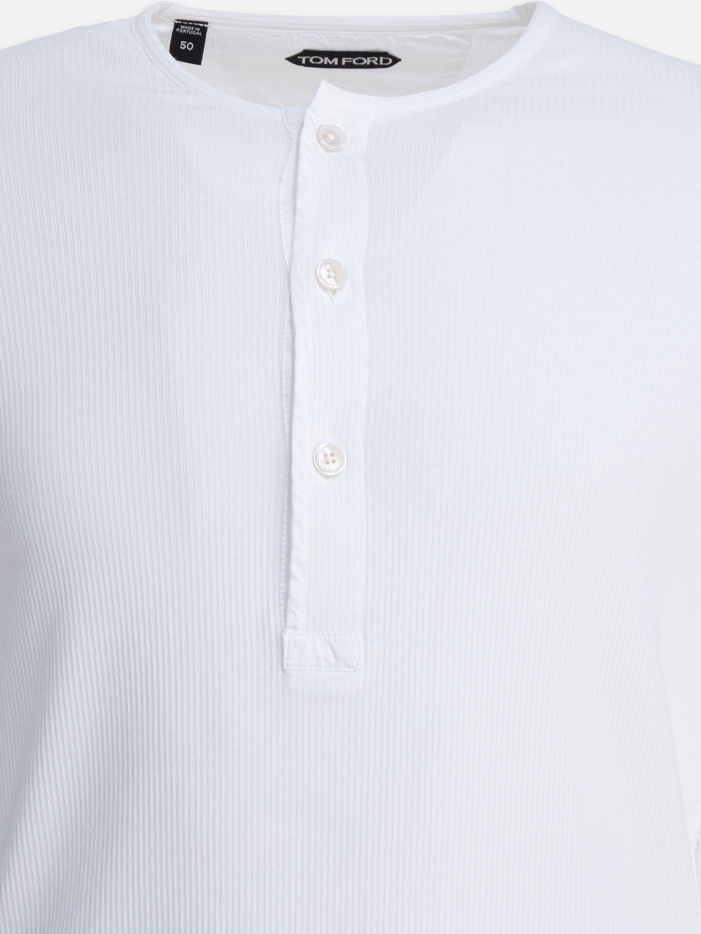 T-shirt girocollo Solid colour  Bianco - Tom Ford Uomo | PDP | VIETTI Online Store | thumbnail_3