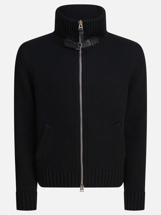 Bomber Solid colour  Nero - Tom Ford Uomo | PLP | VIETTI Online Store 
