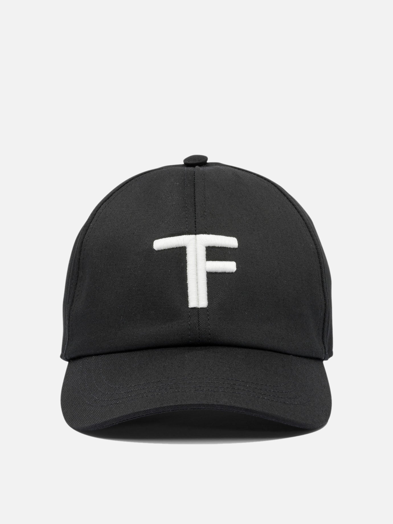 Cappelli da baseball 95% cotton 5% calf leather  Nero - Tom Ford Uomo | PDP | VIETTI Online Store | thumbnail