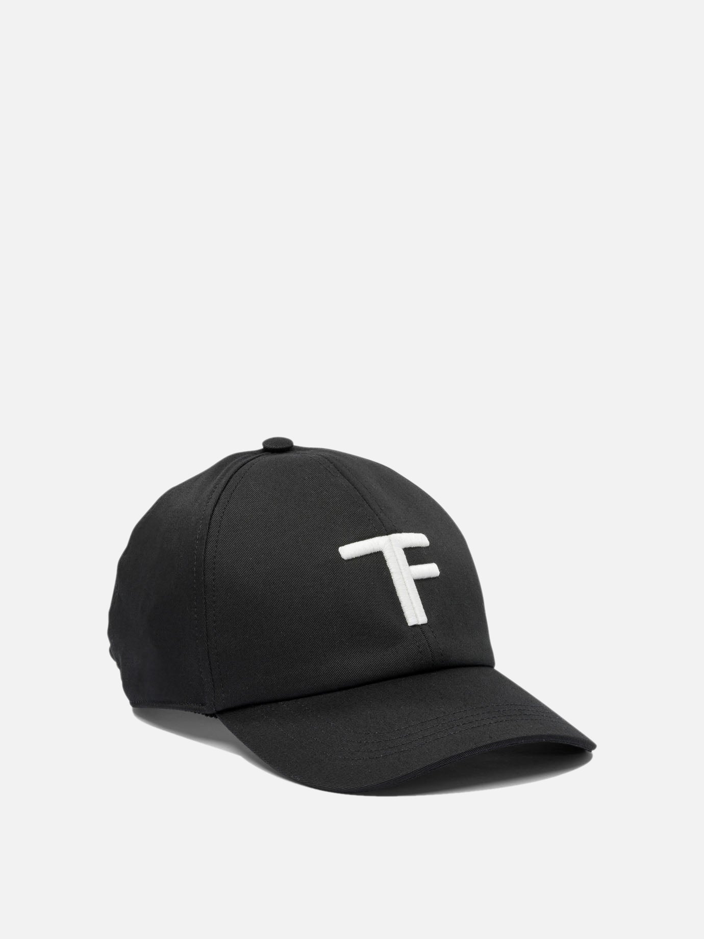 Cappelli da baseball 95% cotton 5% calf leather  Nero - Tom Ford Uomo | PDP | VIETTI Online Store | Zoom-Modal_2
