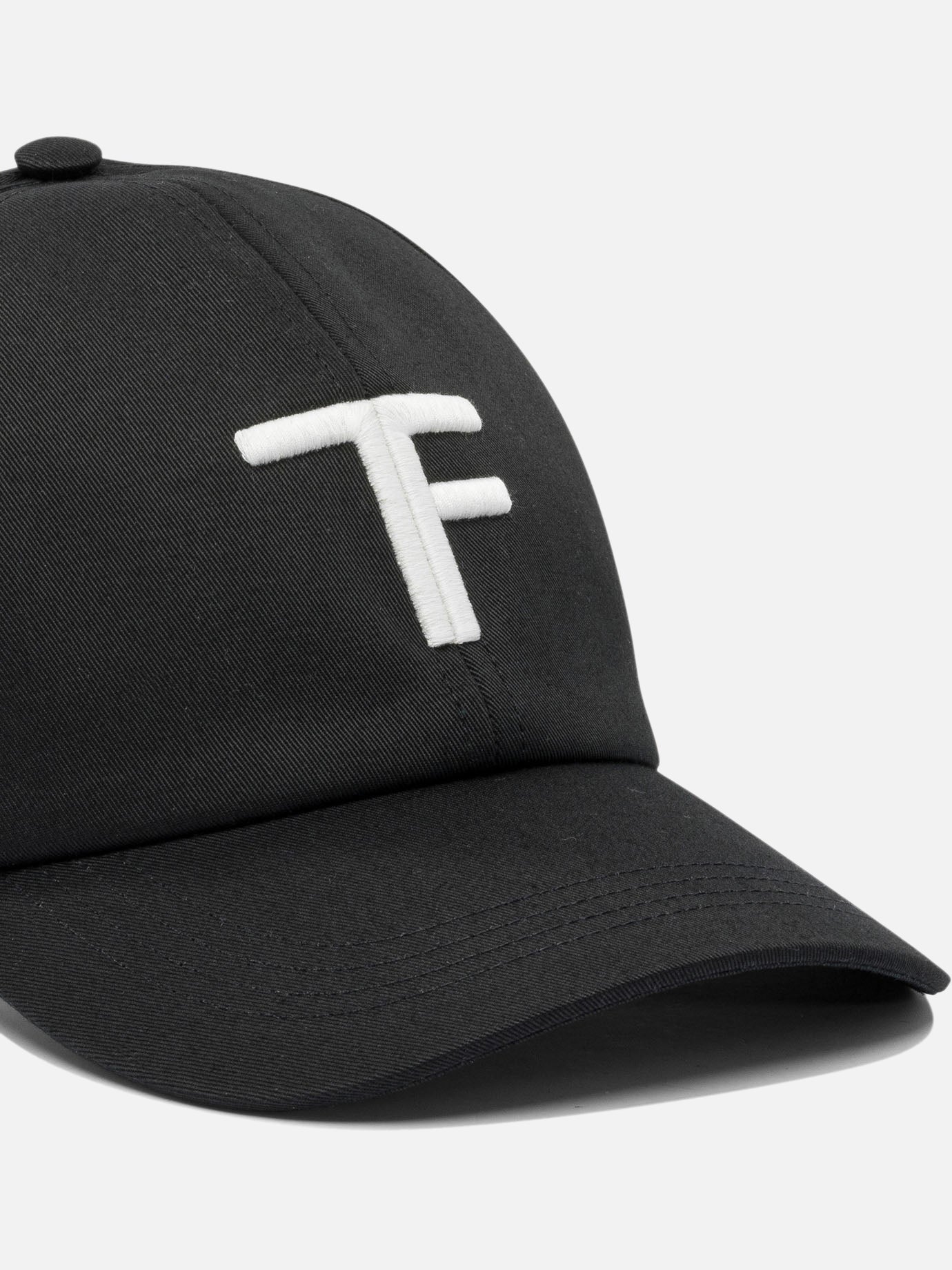 Cappelli da baseball 95% cotton 5% calf leather  Nero - Tom Ford Uomo | PDP | VIETTI Online Store | Zoom-Modal_4
