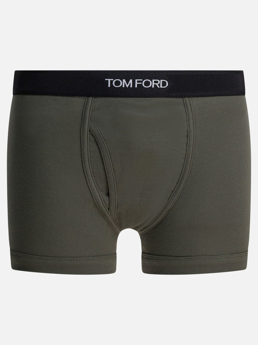 Boxers Logo  Green - Tom Ford Men | VIETTI Online Store 
