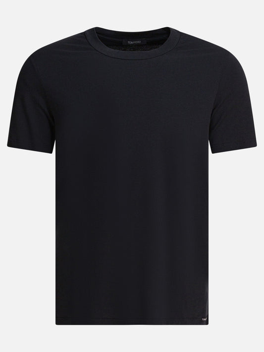 Underwear t-shirts Solid colour  Black - Tom Ford Men | VIETTI Online Store 
