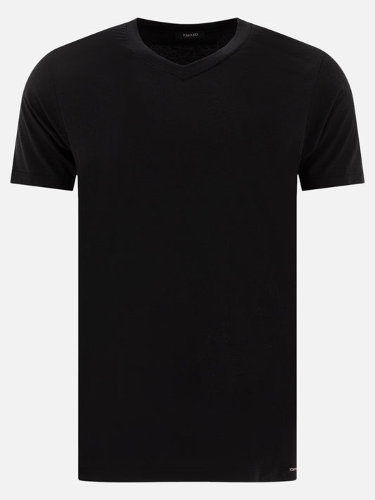 Tom Ford T-shirt scollo a V 22478036_M Black 1