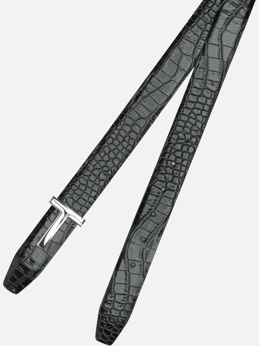 Cinture in pelle 100% calf leather  Nero - Tom Ford Uomo | PLP | VIETTI Online Store | 2

